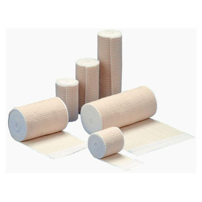 Bandage 6"x5yd Orthopedic Elastic Velcro Closure Tan LF Non-Sterile 10/Ca - Surgical Supplies NY